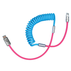 thicc USB-A to USB-C Braided Spring Cable