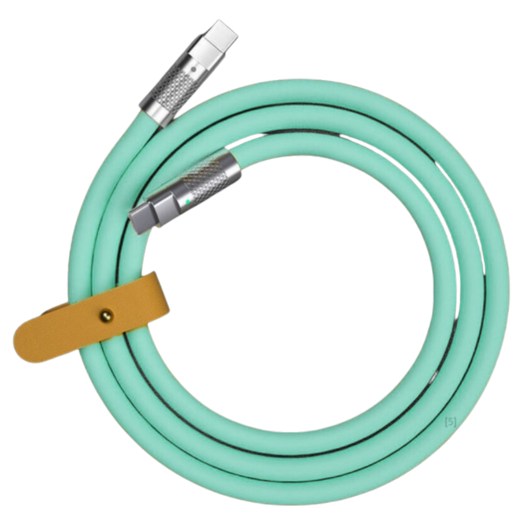 thicc USB-C to Lightning Silicone Cable