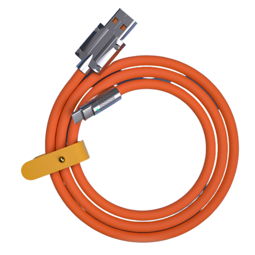 thicc USB-A to USB-C Silicone Cable