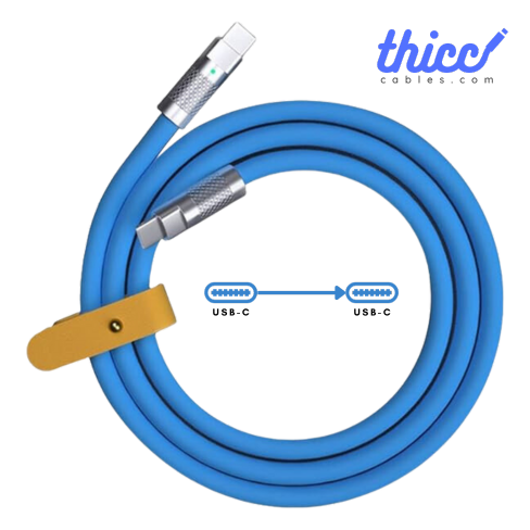 thicc USB-C to USB-C Silicone Cable